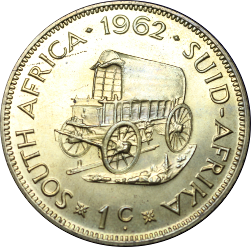 1962: Rep. of  South Africa: Excellent  Set of Coins Almost UNC in Very Good Conditions, per Photo.