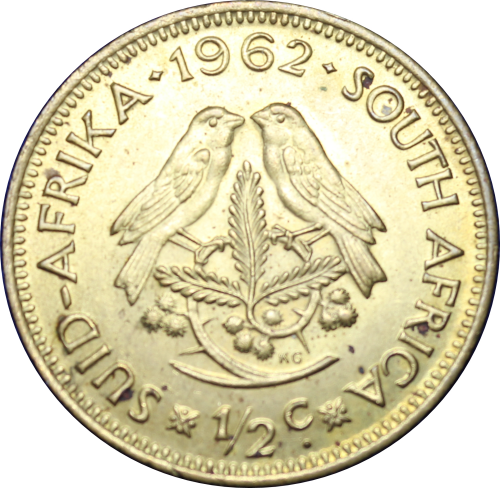 1962: Rep. of  South Africa: Excellent  Set of Coins Almost UNC in Very Good Conditions, per Photo.