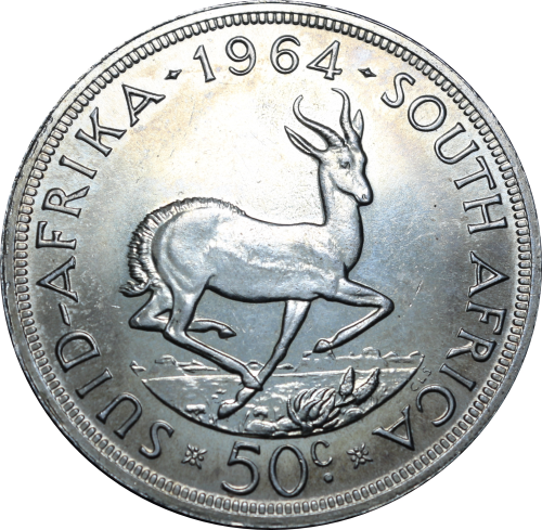 1964: Rep. of  South Africa: Excellent  Set of Coins Almost UNC in Very Good Conditions, per Photo.