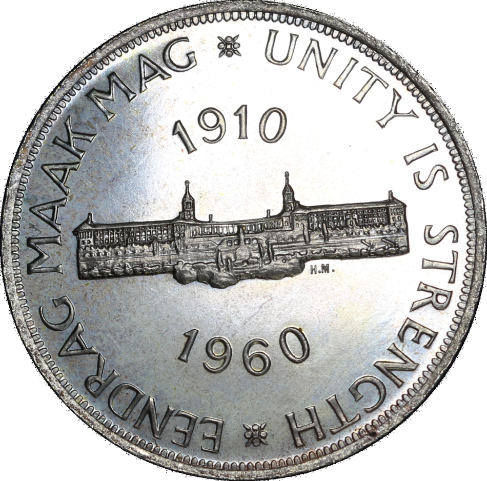 1960 Union of  South Africa: Immaculate: Uncirculated Short Set, Coins in Excellent Tone,