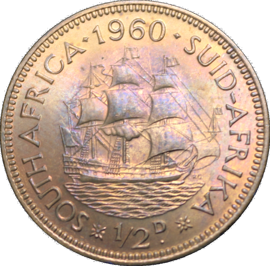 1960 Union of  South Africa: Immaculate: Uncirculated Short Set, Coins in Excellent Tone,