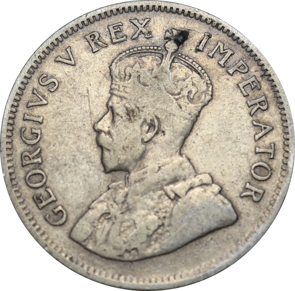 1924 : Union of  S. A.: Shilling Circulated  Coin,  Scare Coin. asper Photo.