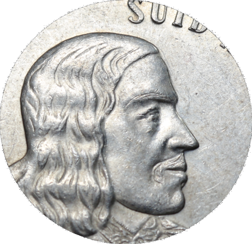 1966 : Rep. S.A : One Rand : Afrikaans : "Taggear" ear, Coin in AUNC Conditions? As per Photo.