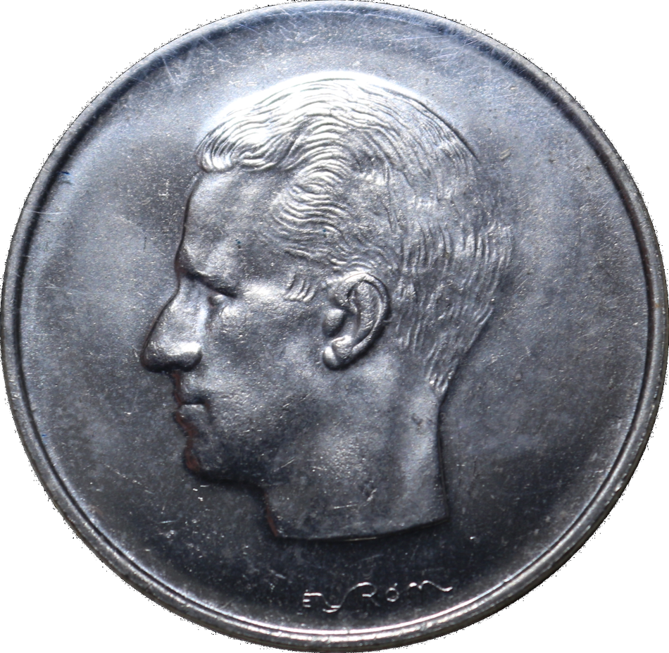 1971 : BELGIUM : EXCELLENT UNC COIN SET, as per Photo.