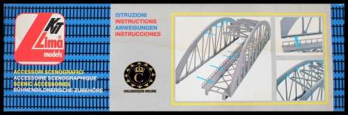 Lima Models : Model train : ARCH GIRDER BRIDGE, as per photo.