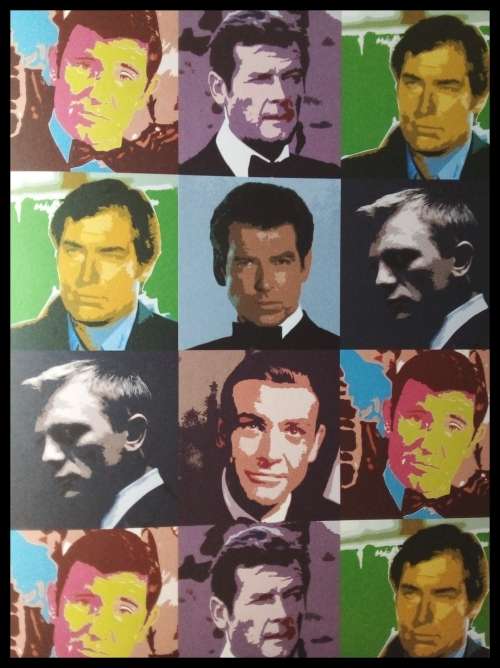 007 James Bond, BOND ON BOND, ROGER MOORE, plus 3 DVD FREE