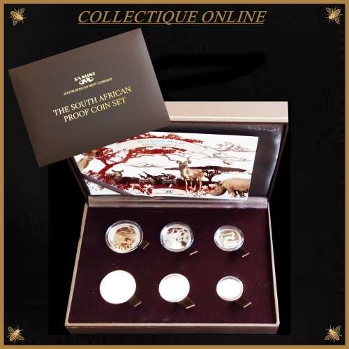 2013 : Republic of S.A. : Excellent  PROOF  SET, (Third Decimal Series), As per Photo.