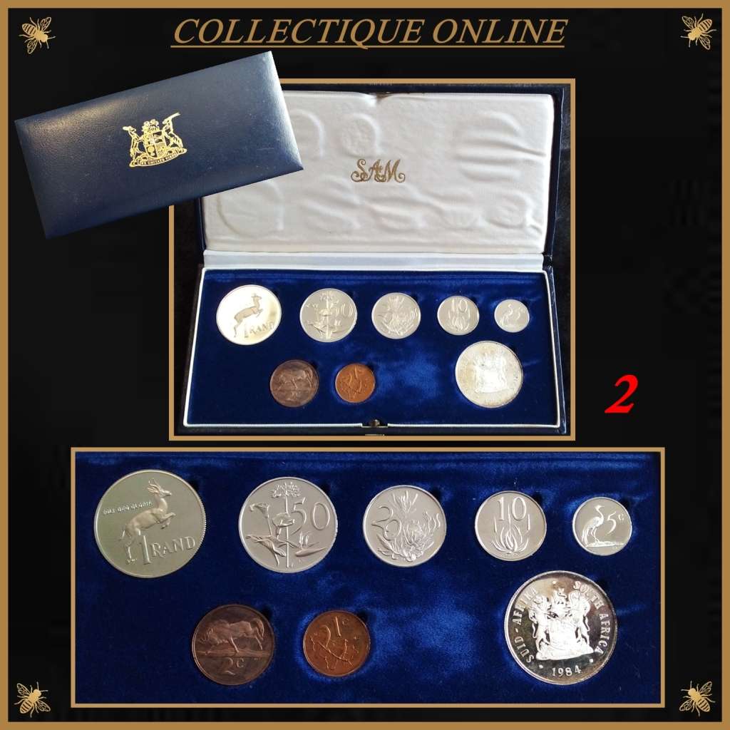 1984 REPUBLIC of S.A. : PROOF SET (N2).  As per Photo.