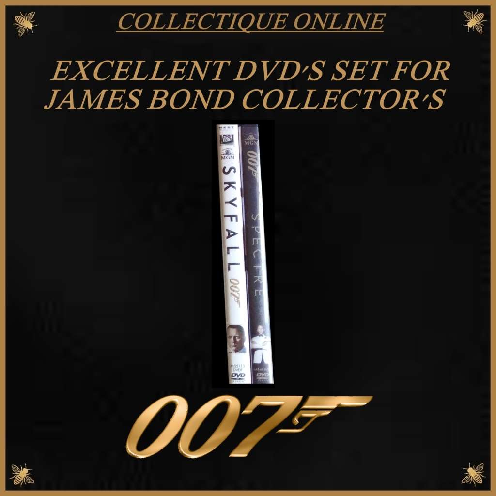 22 DVD`S SET JAMES BOND