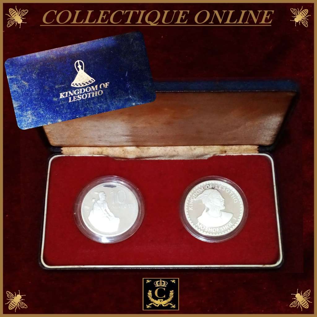 1979 : Lesotho : Proof Silver  Coin Set : CELEBRATING THE YEAR OF THE CHILD. As Per Photo.