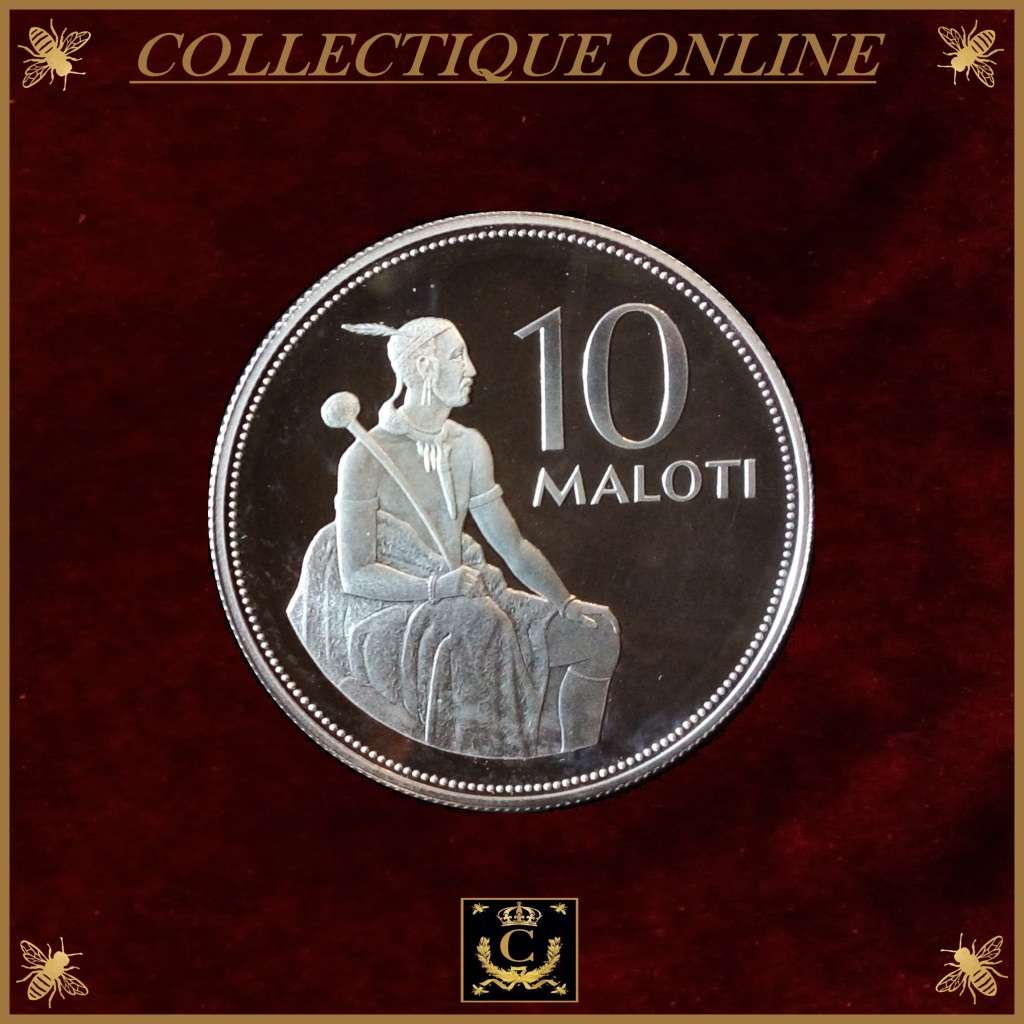 1979 : Lesotho : Proof Silver  Coin Set : CELEBRATING THE YEAR OF THE CHILD. As Per Photo.