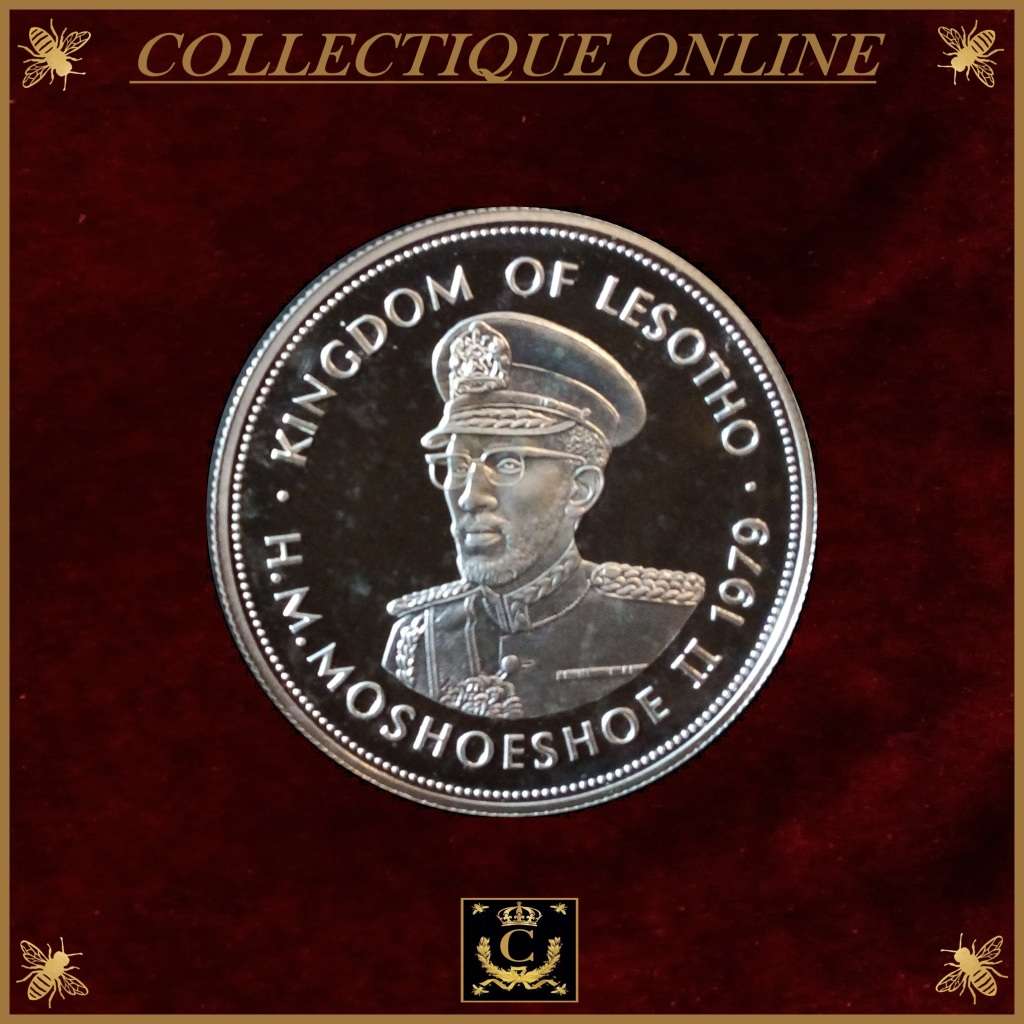 1979 : Lesotho : Proof Silver  Coin Set : CELEBRATING THE YEAR OF THE CHILD. As Per Photo.