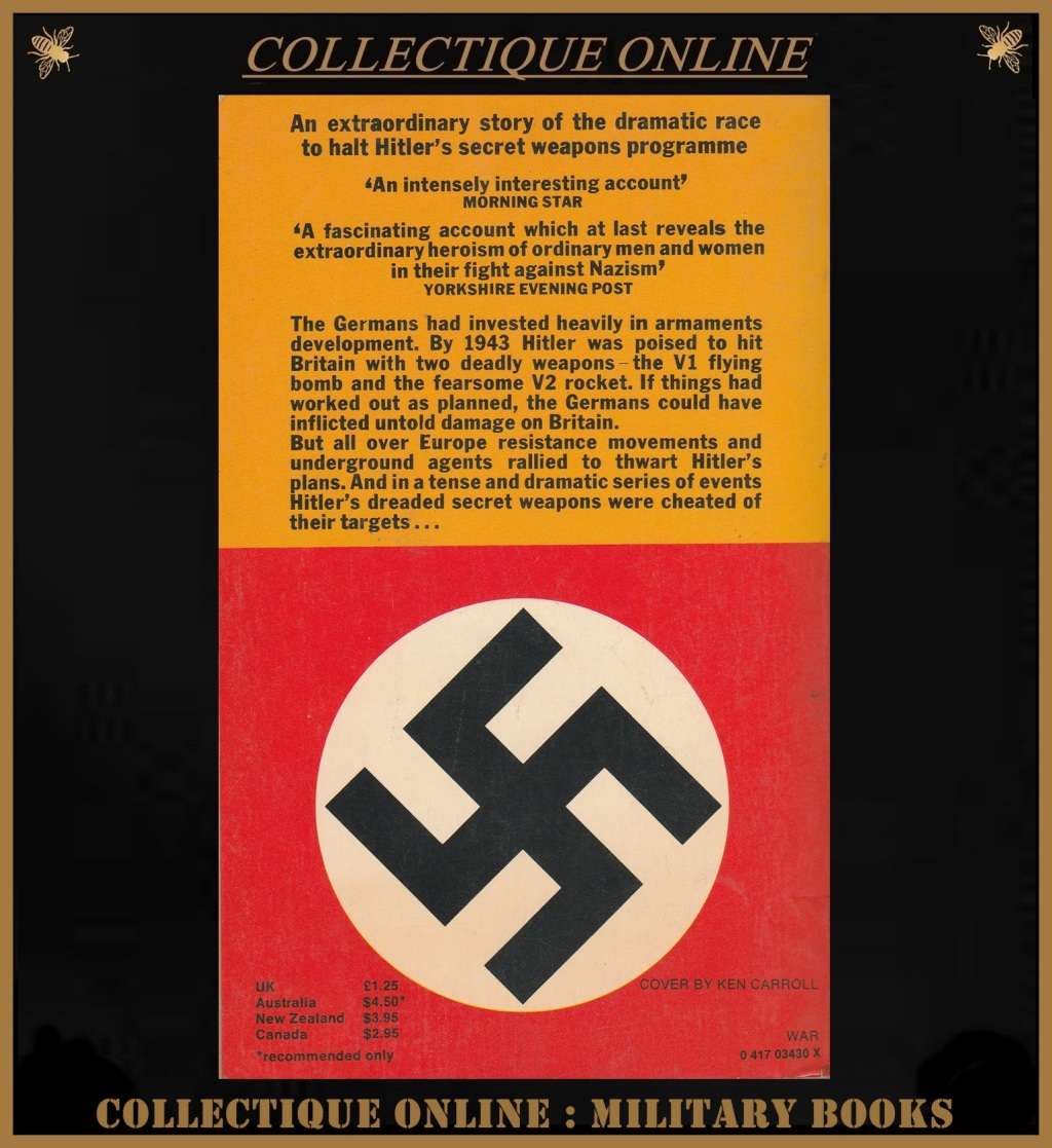 HITLER`S LAST WEAPONS :  By JOZEF GARLINSKI  : Second Hand Book (Soft Cover).