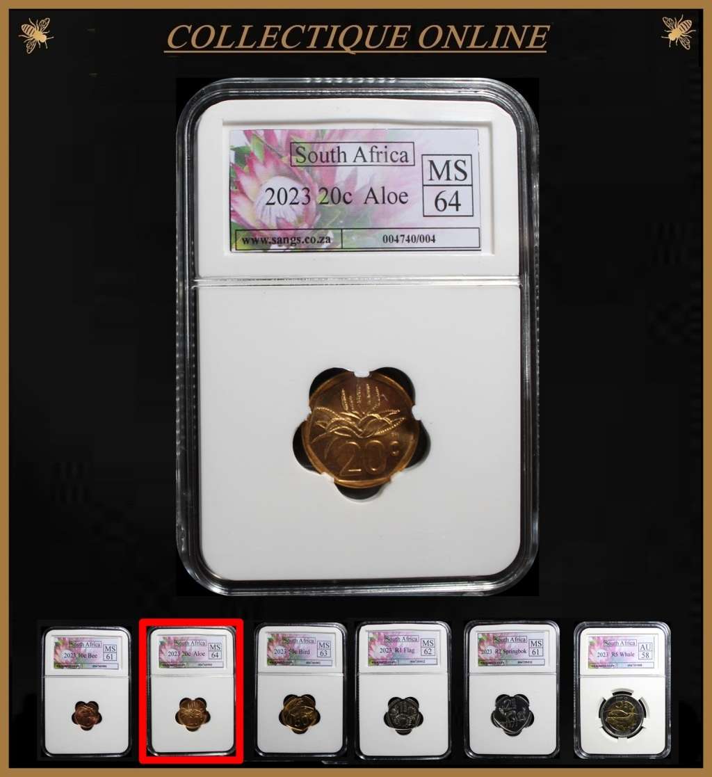 2023 : REP.  of S. A. : EXCELLENT and COMPLETE FULL SET : GRADED by S.A.N.G.S. BID FOR SET.