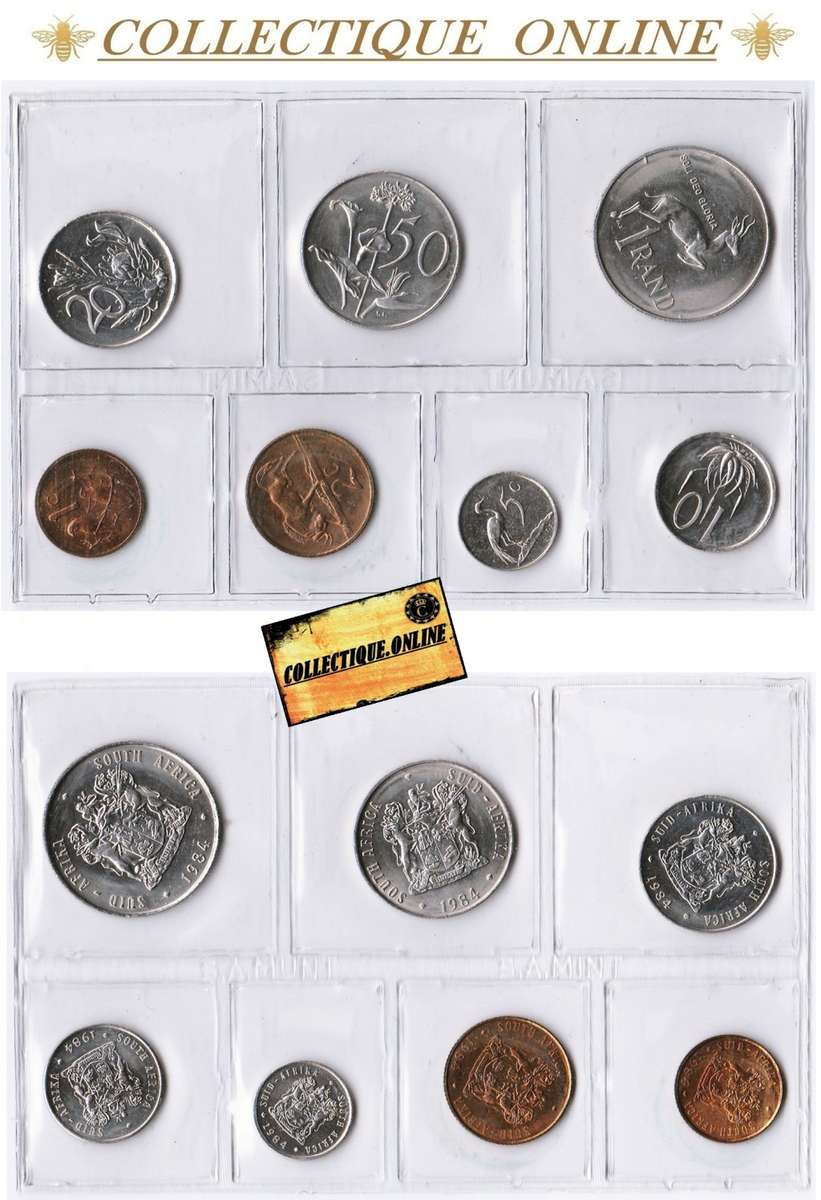 1984 : REPUBLIC of S. A. : UNC SET. As Per Photo.