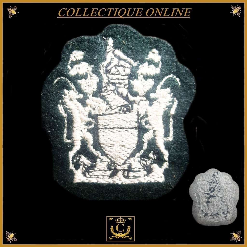 RHODESIA : ARMY WARRANT OFFICER : Class 1 Rank Badge. As Per Photo.