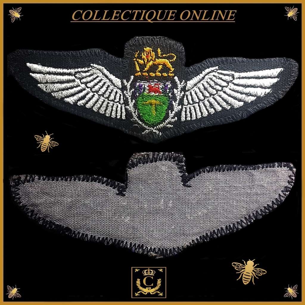 RHODESIA : Rhodesian Air Force Pilot wings : COPY.  As Per Photo.
