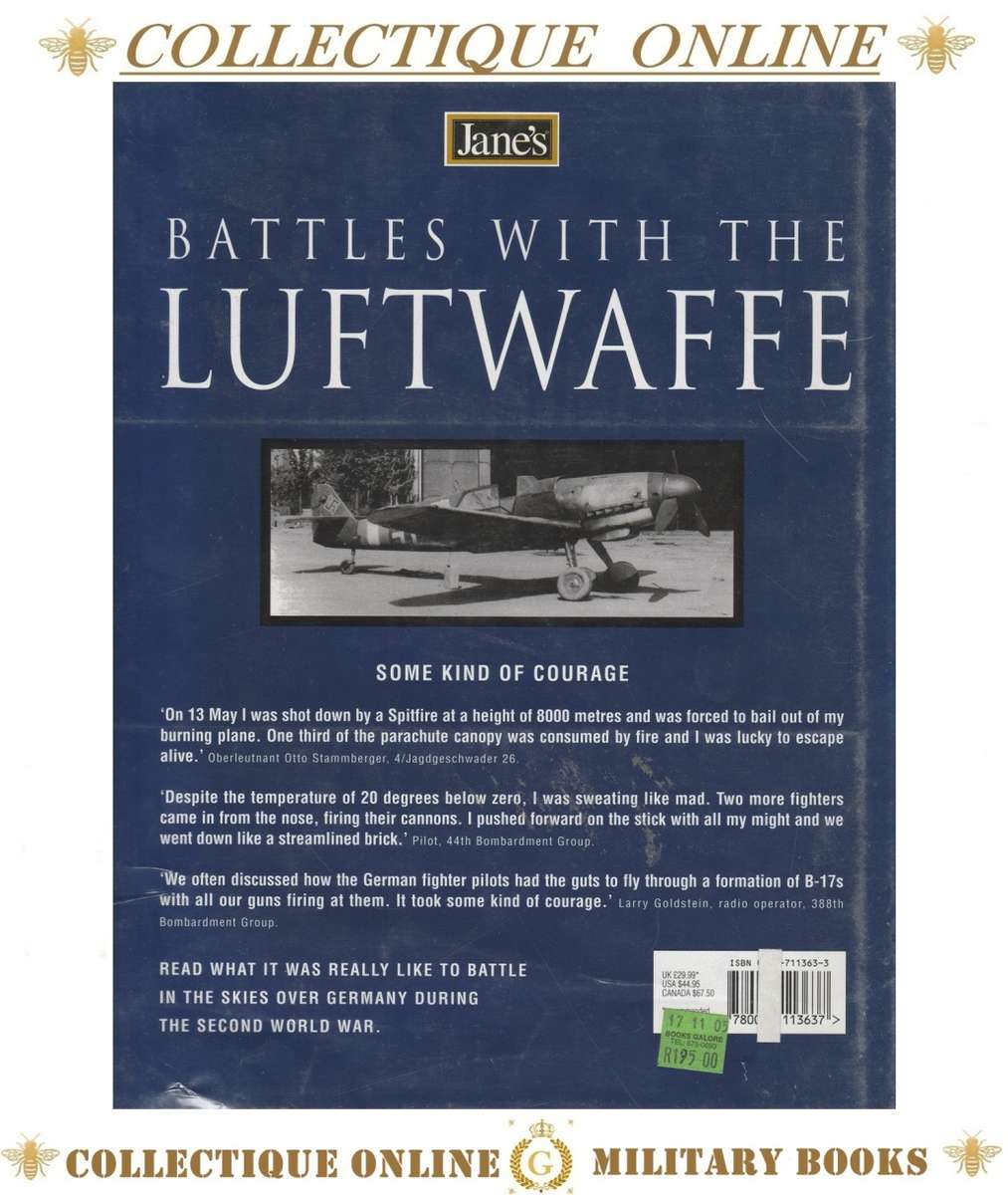 BATTLES WITH THE LUFTWAFFE By THEO BOITEN & MARTIN BOWMAN