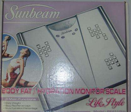Sunbeam Body Fat Monitor Scale
