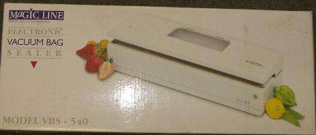 Magic Line Vacuum Bag Sealer