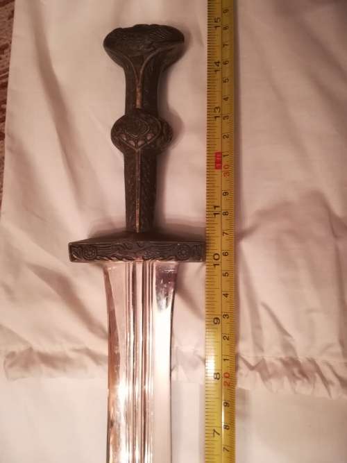 dagger with sheath in brass