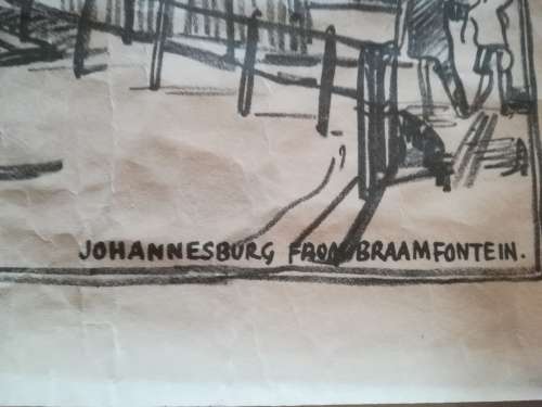 SALE!!! Original Walter Batiss Sketch