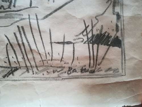 SALE!! Original Walter Batiss sketches