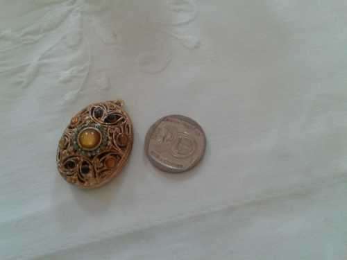 gold plated locket