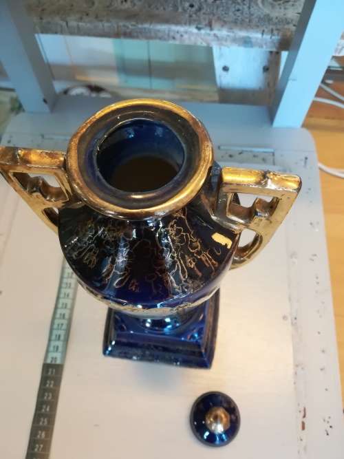 ON SALE!! Royal warwick porcelain urn