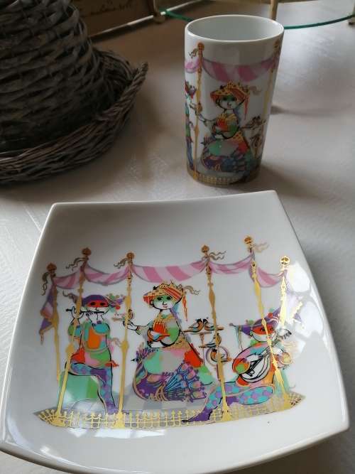 Bjorn Wiinblad Rosenthal porcelain