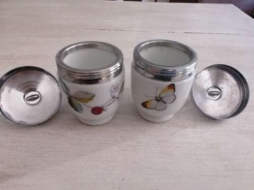 Royal Worcester egg coddlers