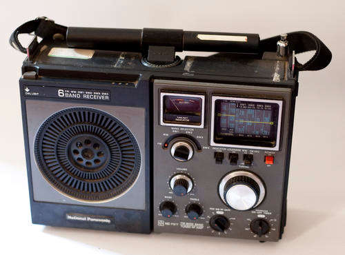 National Panasonic 6 Band Receiver - Display or Repair