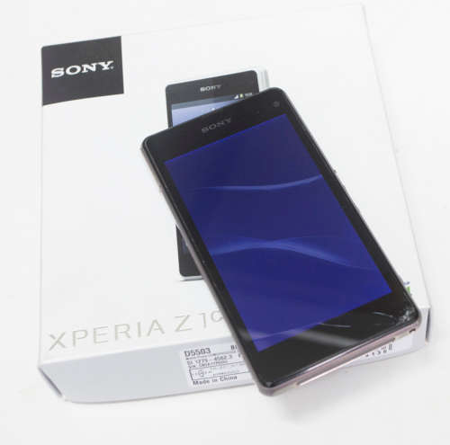Sony Xperia Z1 Compact - Cracked Screen