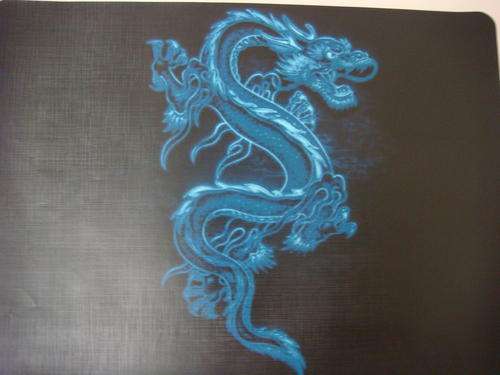 Laptop skin - blue dragon