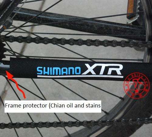 Bicycle - chain protector