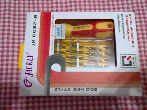 JACKLY tool kits for computer, laptop, cellphone repair 32 pcs with magenetic