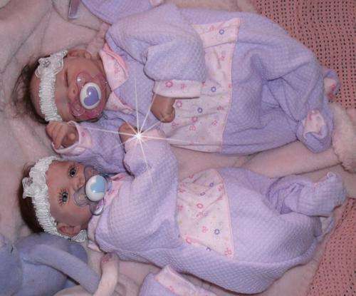 Reborn baby girls:  Grace & Abigail