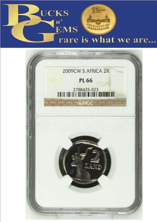 ** PL66 ** 2009 OOM PAUL MINT MARK R2 ** PL66 **- NGC GRADED HIGH VALUE