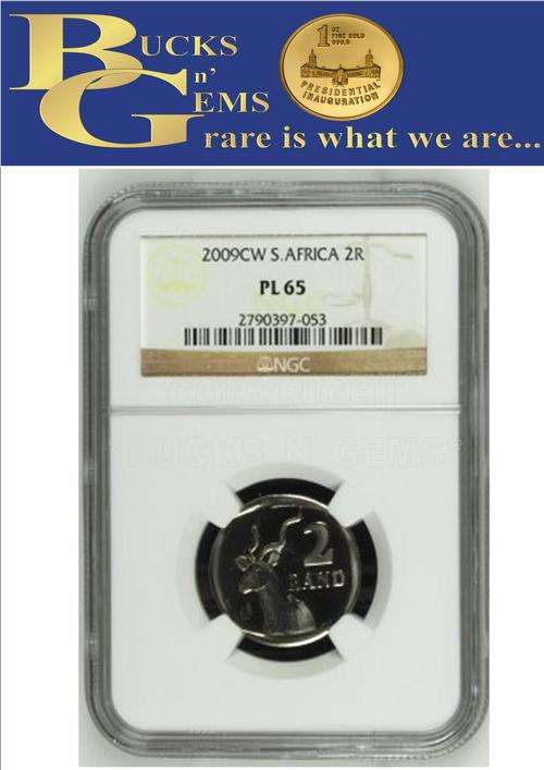 ** PL65 ** 2009 OOM PAUL MINT MARK R2 ** PL65 **- NGC GRADED HIGH VALUE