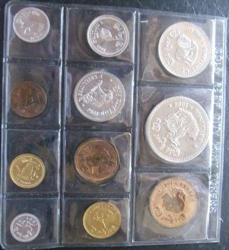 1986 - 1991 GOLD REEF CITY TOKEN SET - FULL SET - PENNY TO 1/2 POND - RARE 11 TOKENS SET