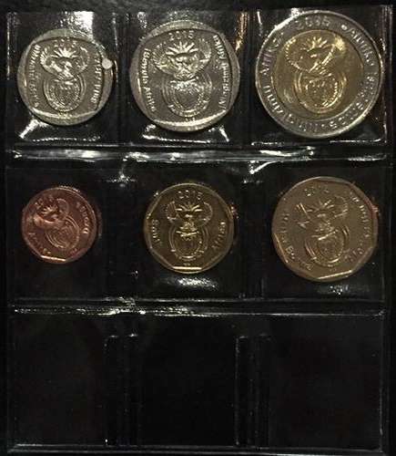 2015 RSA CURRENCY CIRCULATION SET - MINI UNC - SAMINT PACK SEALED