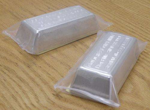 1/2 KG SILVER BAR - FINE 999.9  - 500 GRAM - STAMPED - SERIAL NUMBERED AND CERTIFIED