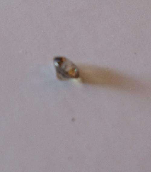 NATURAL DIAMONDS 0.170 CTS - 17 POINTER (Si2) CLARITY (YEL/BRWN) COLOUR - FULL BRILLIANT CUT