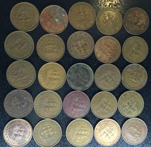 PENNY COLLECTION - IN TOP CONDITIONS - VF TO A/UNC - 25 PENNIES - 20 BIDS - BID IS PER COIN