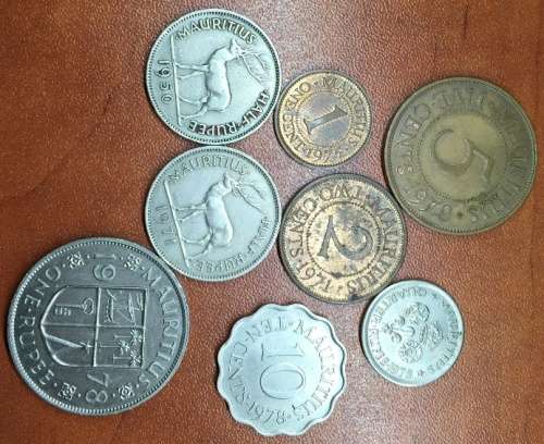 Mauritius coinage - top condition see pictures rare coins