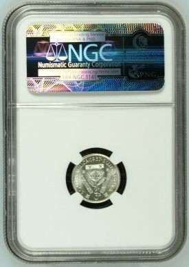 2ND FINEST - 1937 UNION 3 PENCE - MS65 - NGC GRADE ONLY 1 IN MS66