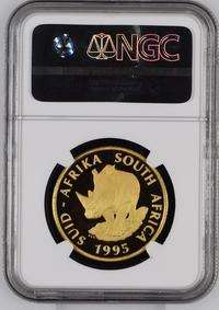 1995 NATURA 1oz GOLD 24kt "WHITE RHINO" - PF69 ULTRA CAMEO - FINEST KNOWN