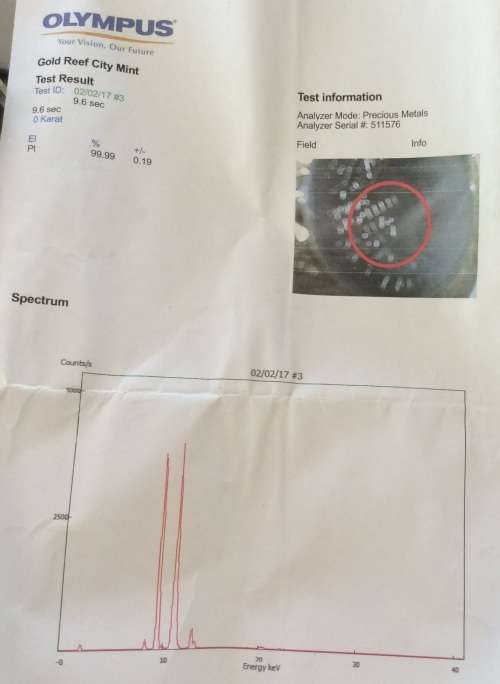 GRADED - 2008 MANDELA 90TH BIRTHDAY *MS69* PLATINUM MEDAL - 1/10 oz PURE 999.9- CERTIFIED BY SANGS
