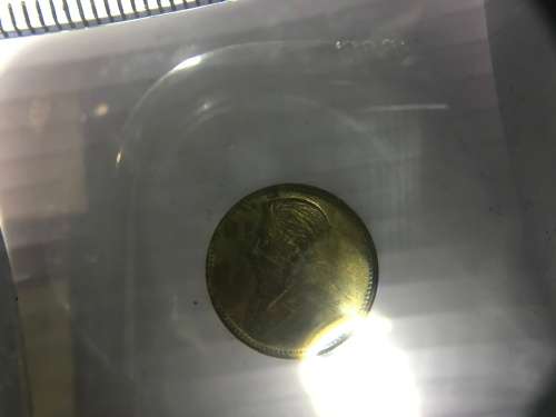 1898 ZAR 3 PENCE REPLICA - SAMMY MARKS TICKEY REPLICA - IN ZINC