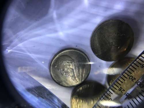 1898 ZAR 3 PENCE REPLICA - SAMMY MARKS TICKEY REPLICA - IN ZINC